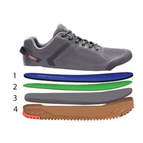 Ridgeway Mesh Low Fog - damski